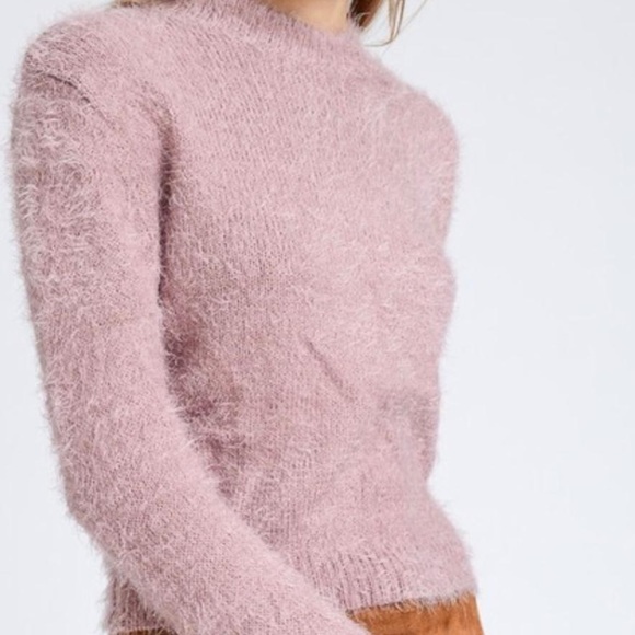 Love Tree Fuzzy Sweater 